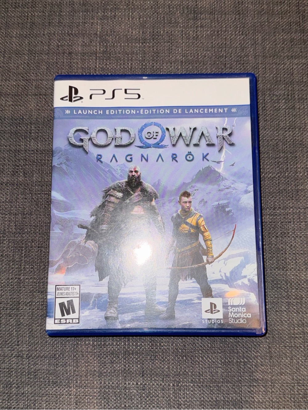 God Of War Ragnarok Sony PS5 Game Complete Playstation 5